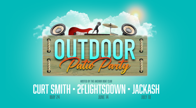Outdoor Patio Party sign