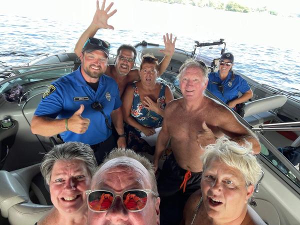 ABC Boat Scavenger Hunt 2023 - Winner of best group picture(Leavey team)